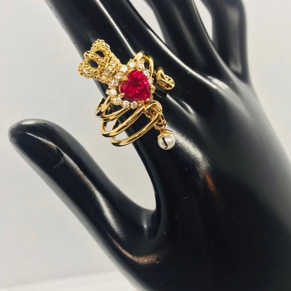 Brand new, Juicy Couture Royal Siam Necklace, Bracelet, Ring Size 7, Set 3 - Picture 5 of 11